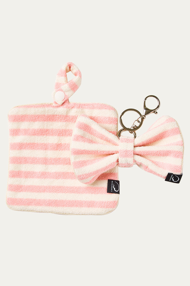 GOOSEKET TERRY CLOTH CHARM KEY CHAIN