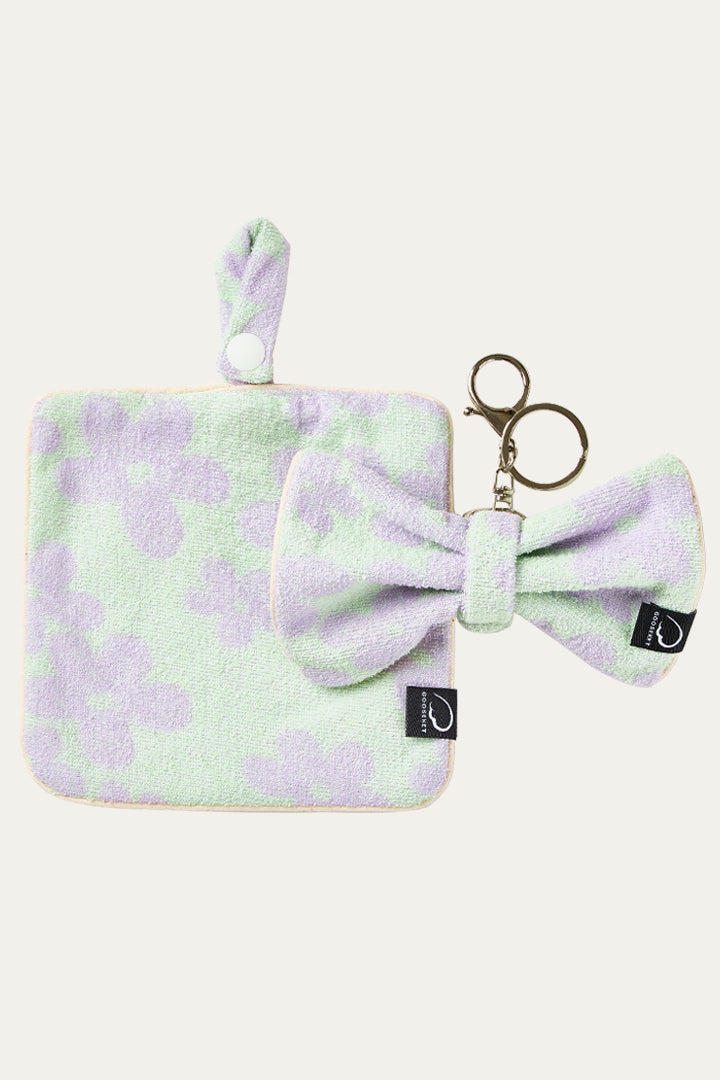 GOOSEKET TERRY CLOTH CHARM KEY CHAIN