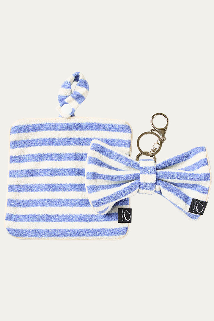 GOOSEKET TERRY CLOTH CHARM KEY CHAIN