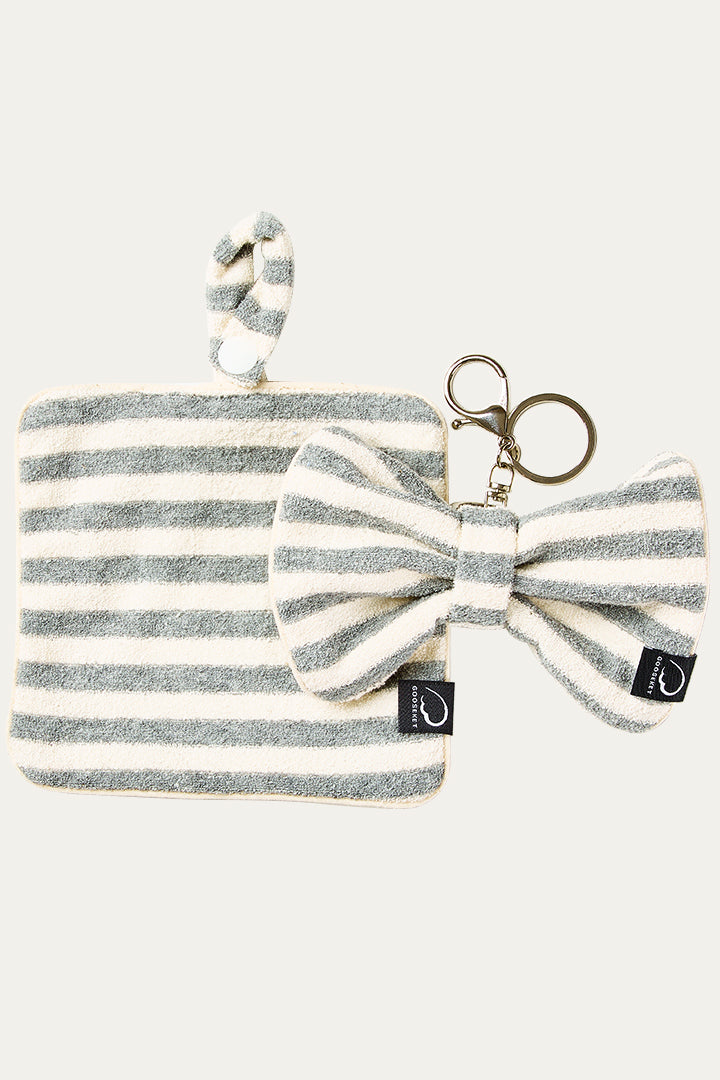 GOOSEKET TERRY CLOTH CHARM KEY CHAIN