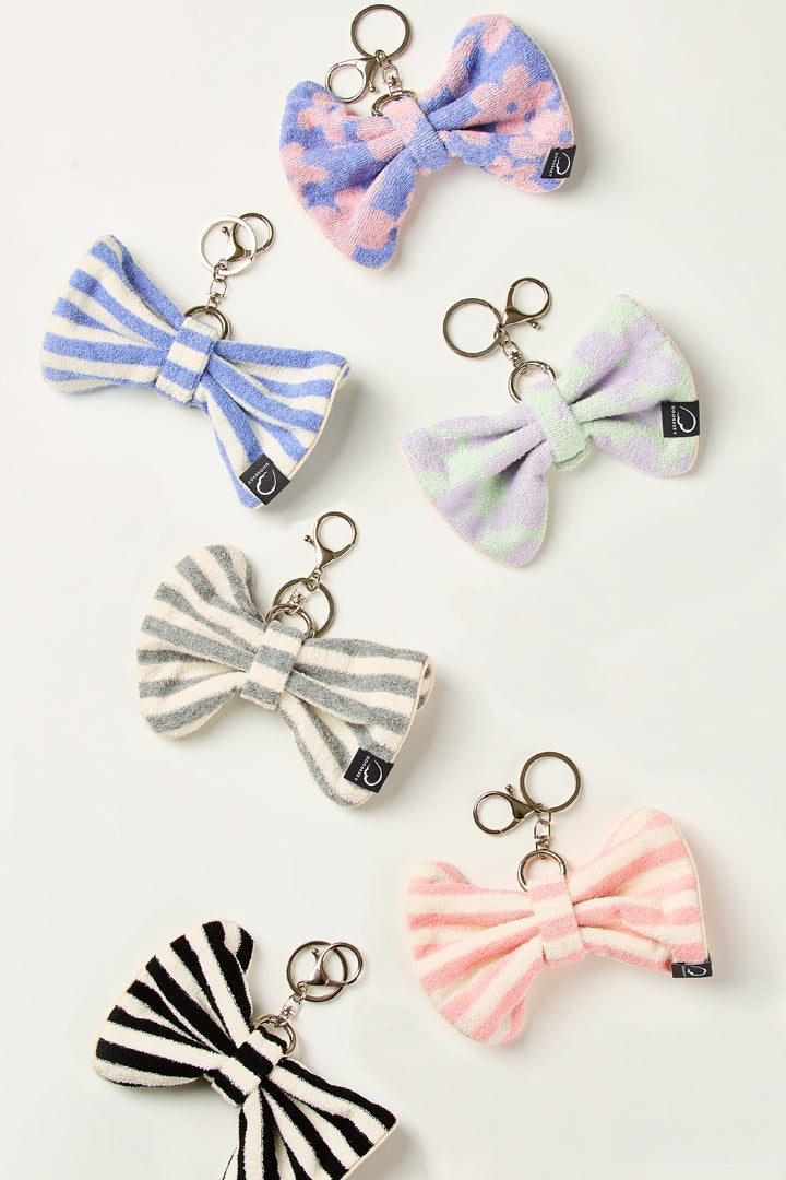 GOOSEKET TERRY CLOTH CHARM KEY CHAIN